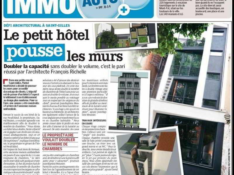 Hotel The Neufchatel Saint-Gilles Ngoại thất bức ảnh